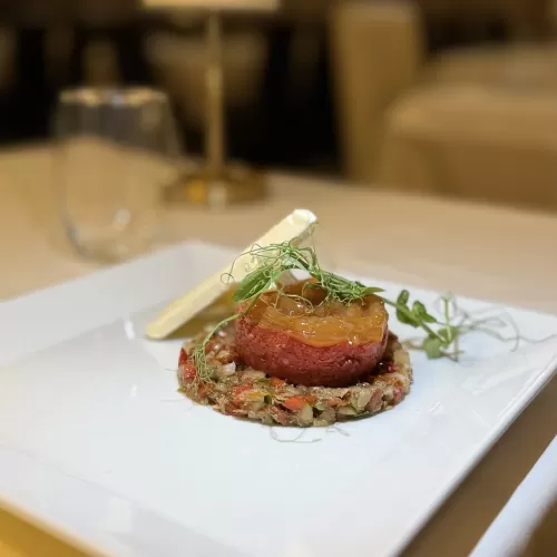 Tatár beefsteak Tatár beefsteak