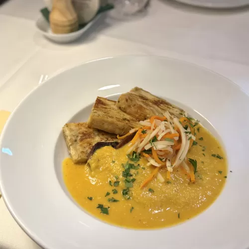 Konfitált marhaszelet Esterházy módra Konfitált marhaszelet Esterházy módra